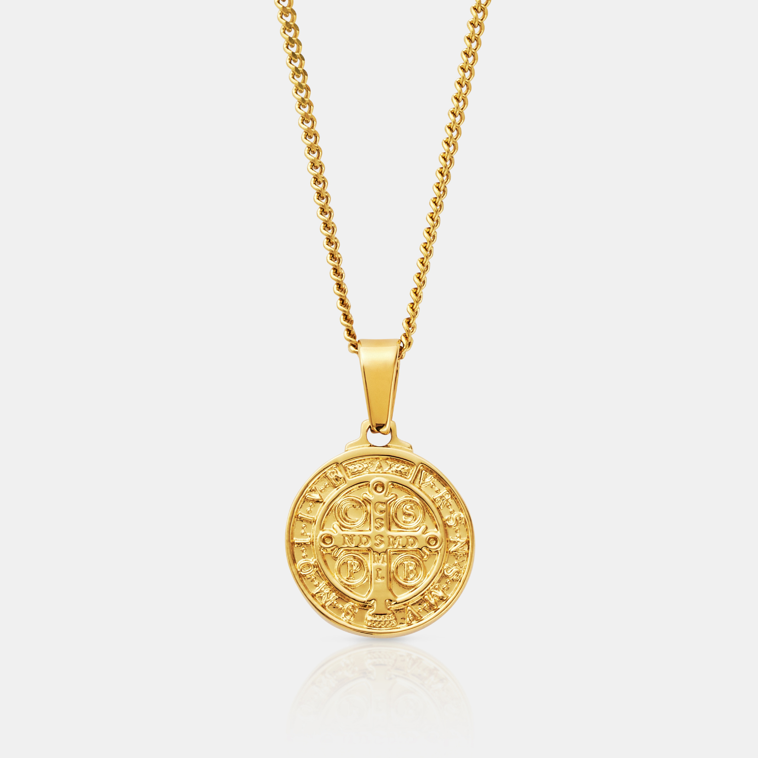Saint Benedict (Gold)
