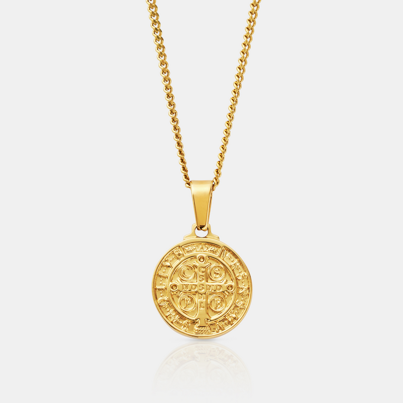 Saint Benedict (Gold)