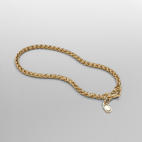 Pulsera de trigo (oro) 3 mm