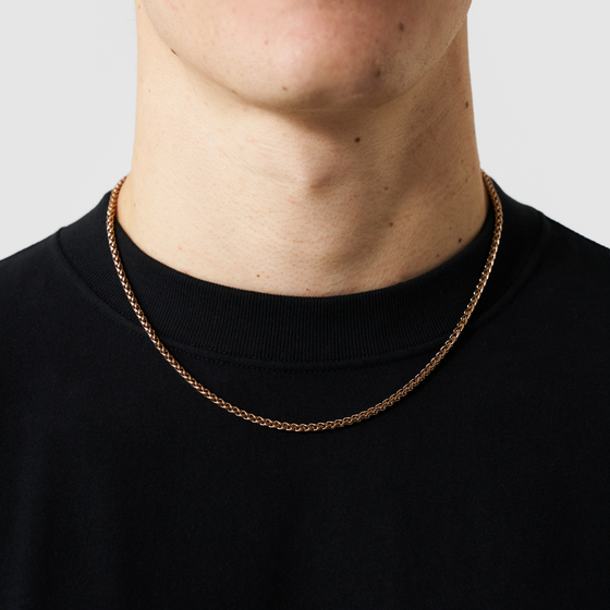Trigo (oro rosa) 3 mm