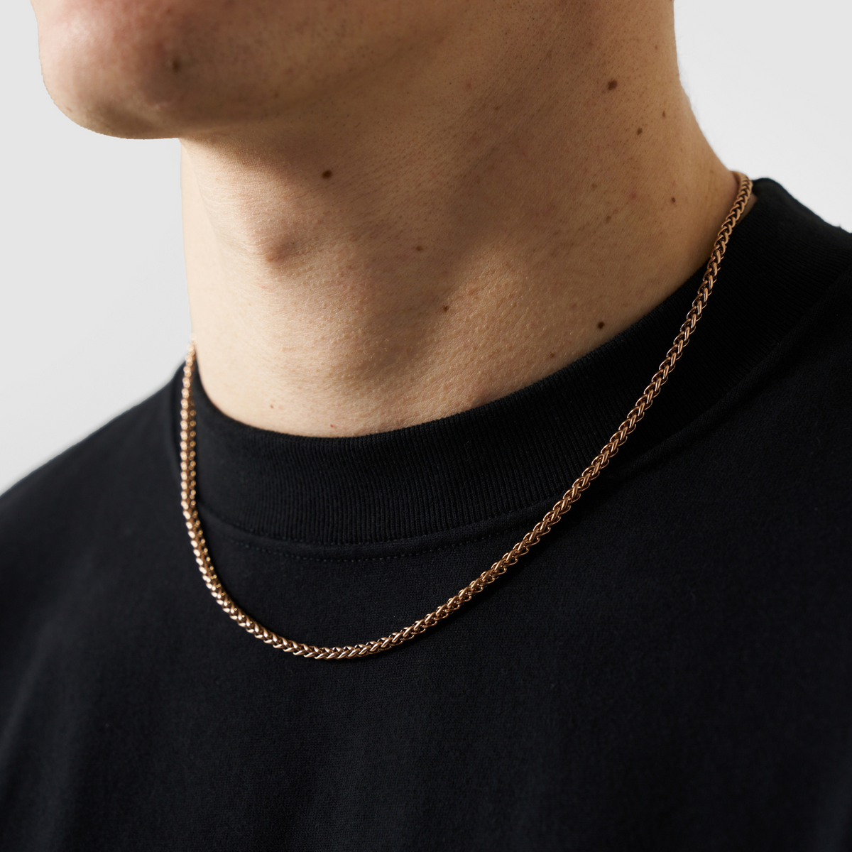 Trigo (oro rosa) 3 mm