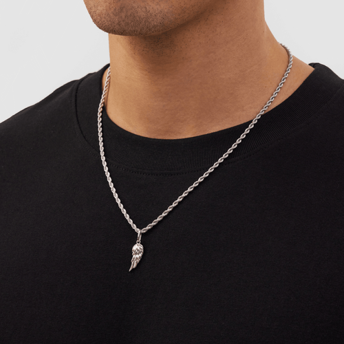 Wing Necklace | Silver | CRAFTD London