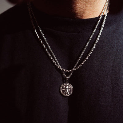 Vitruvian Man Necklace | CRAFTD London
