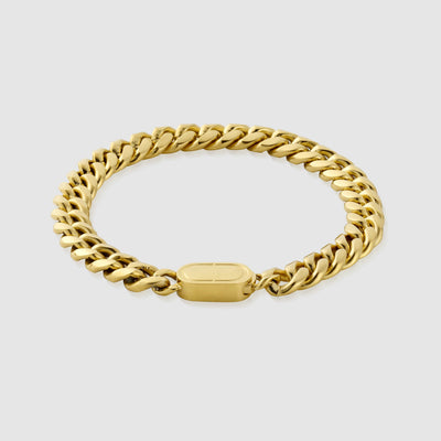Pulsera Cubana (Oro) 8mm