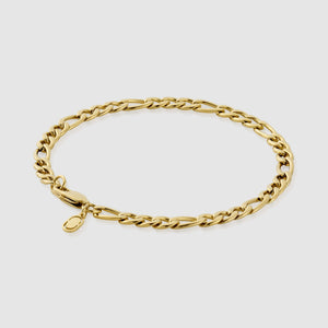 Pulsera Figaro (Oro) 5mm