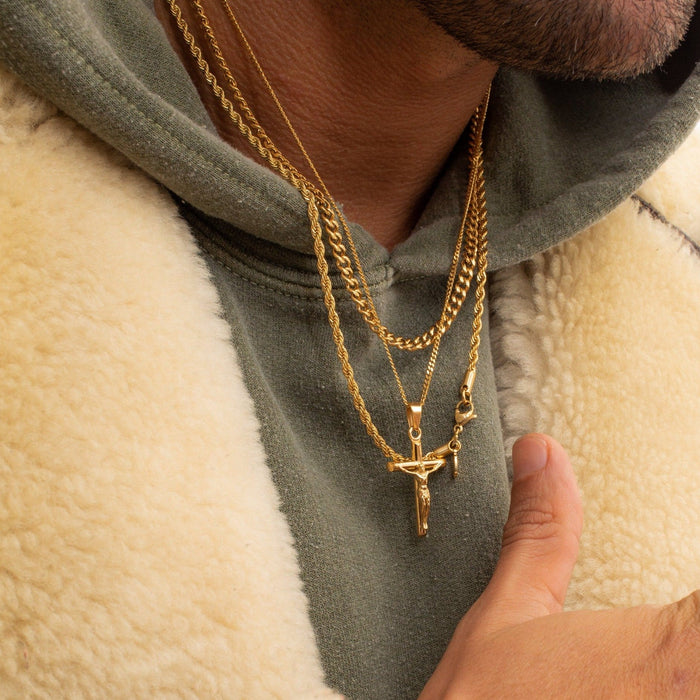 3MM Rope Chain Gold CRAFTD London