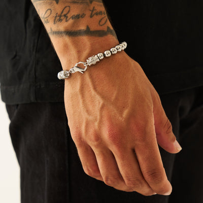 Chrome Ball Bracelet (Silver)