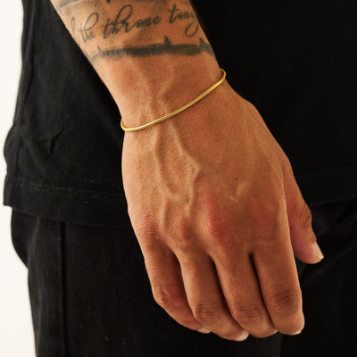 Snake Bracelet (Gold) 2mm