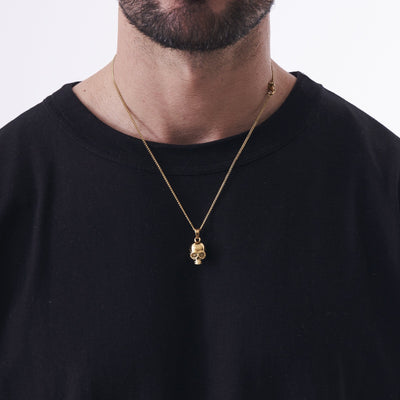 Skull Pendant (Gold)