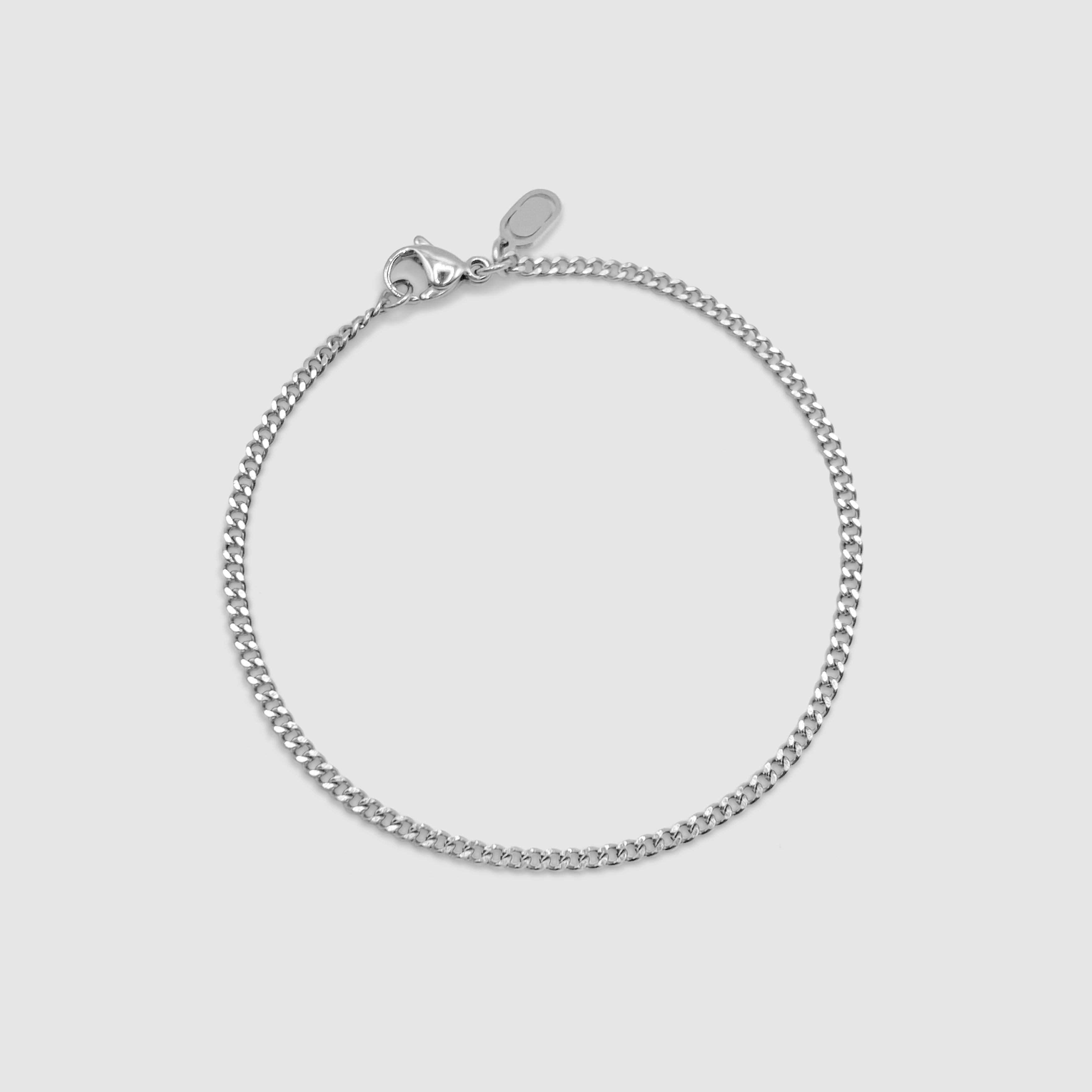 Connell Bracelet (Silver) 2mm