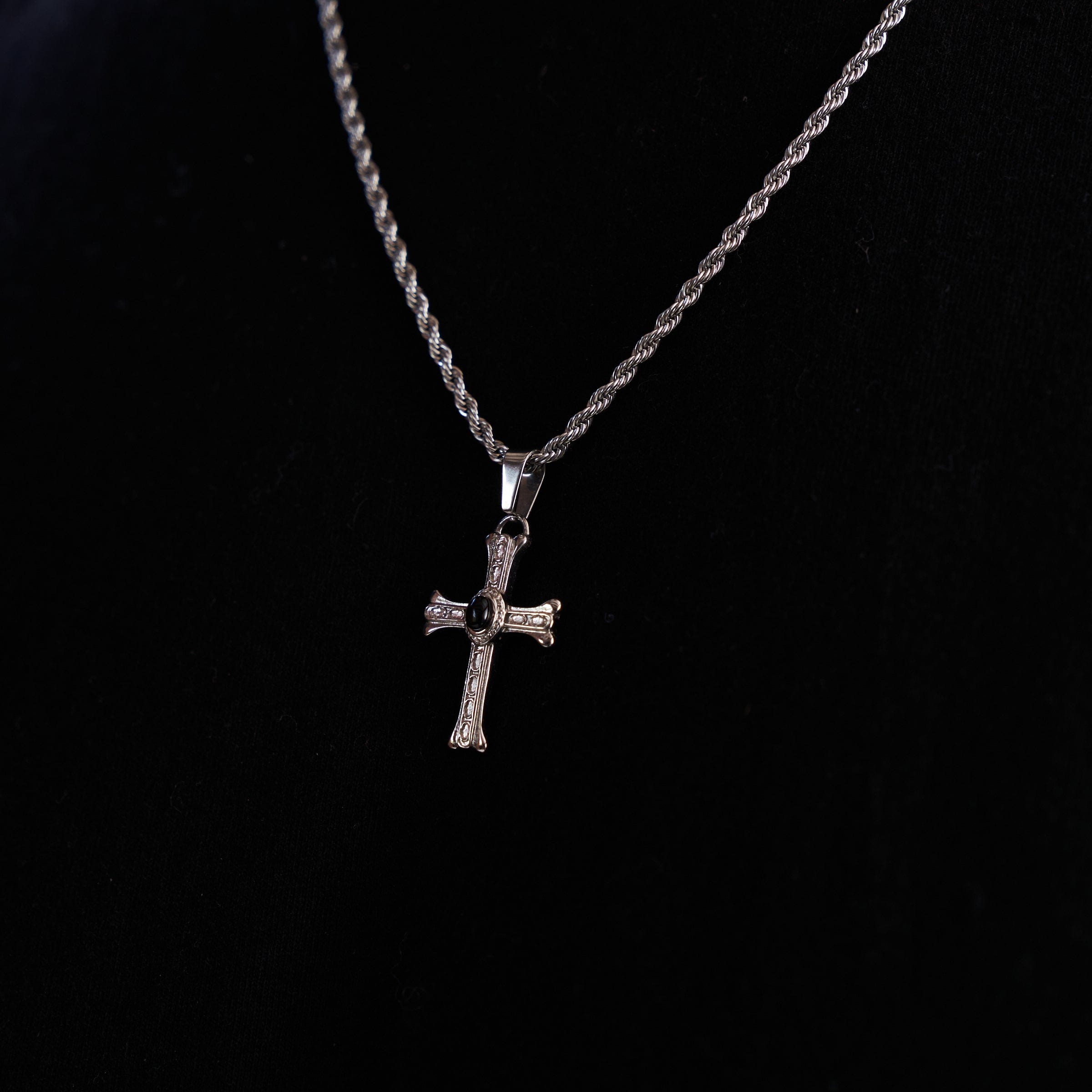 Stone Cross (Silver)