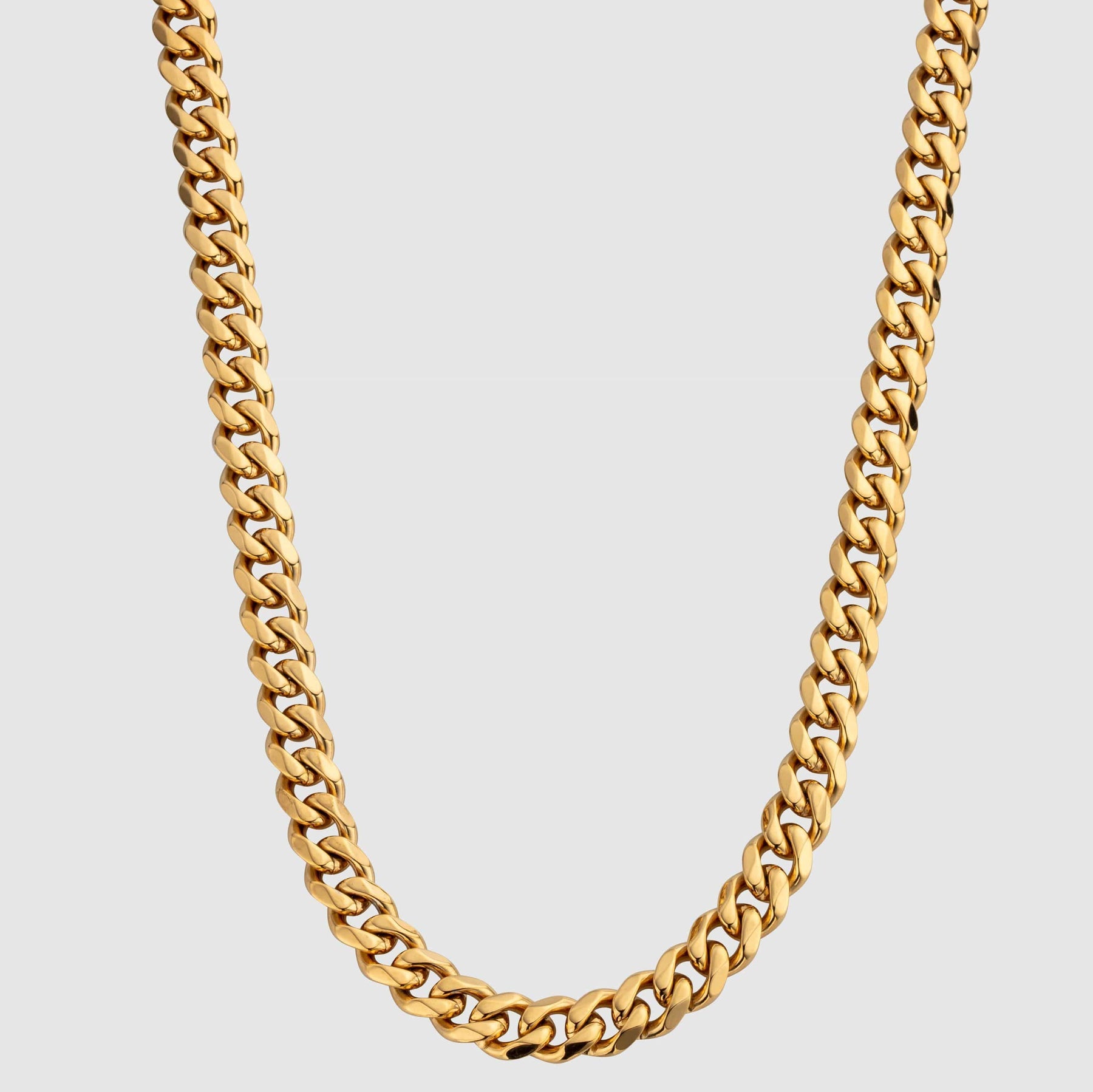 12mm Gold Chain Cuban Craftd London