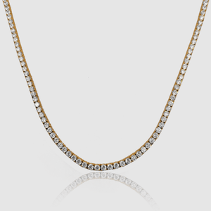 Cadena de tenis (oro) 3 mm