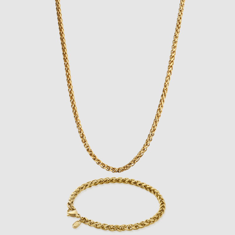 Conjunto de trigo (oro) 
