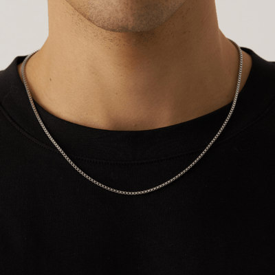 Box Chain (Silver) 2mm