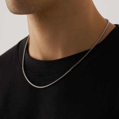 Box Chain (Silver) 2mm