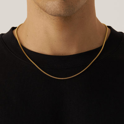 Box Chain (Gold) 2mm