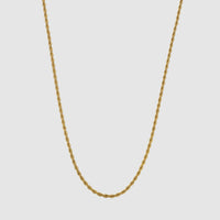 Rope Bracelet (Gold) 2mm