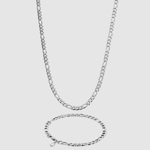 Conjunto Figaro (plata) 