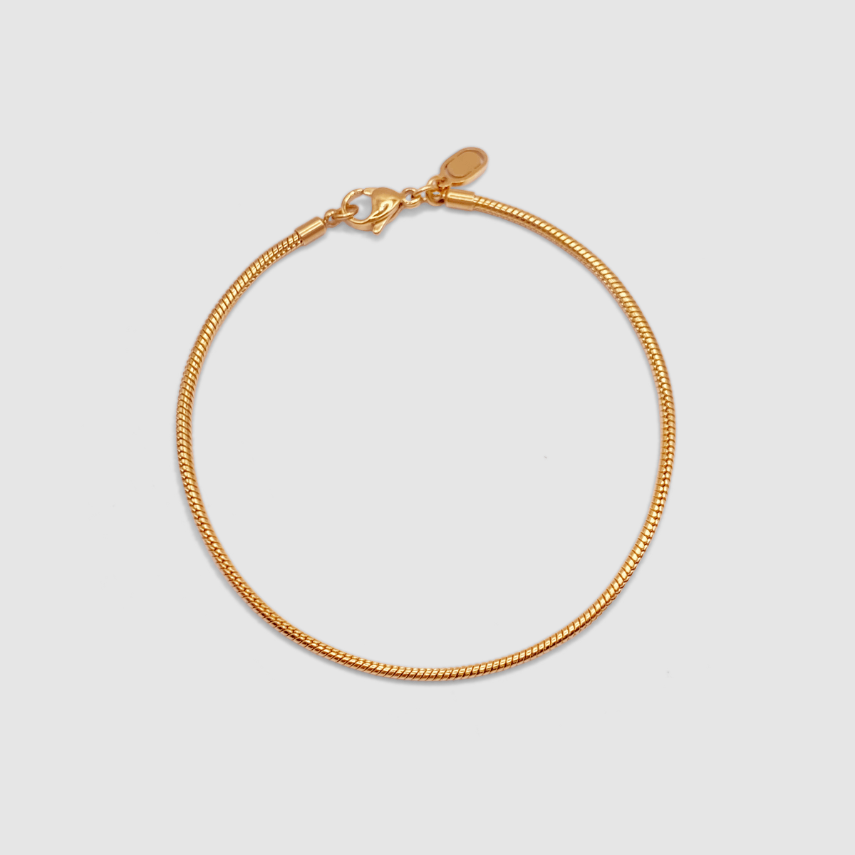 CRAFTD London クラフトロンドン SNAKE BRACELET 2MM メンズ Snake Bracelet (Gold) 2mm