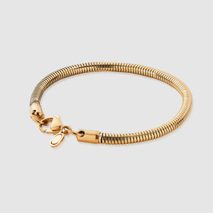 Pulsera Serpiente (Oro) 4mm