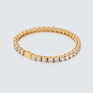 Pulsera de tenis (oro) 5 mm
