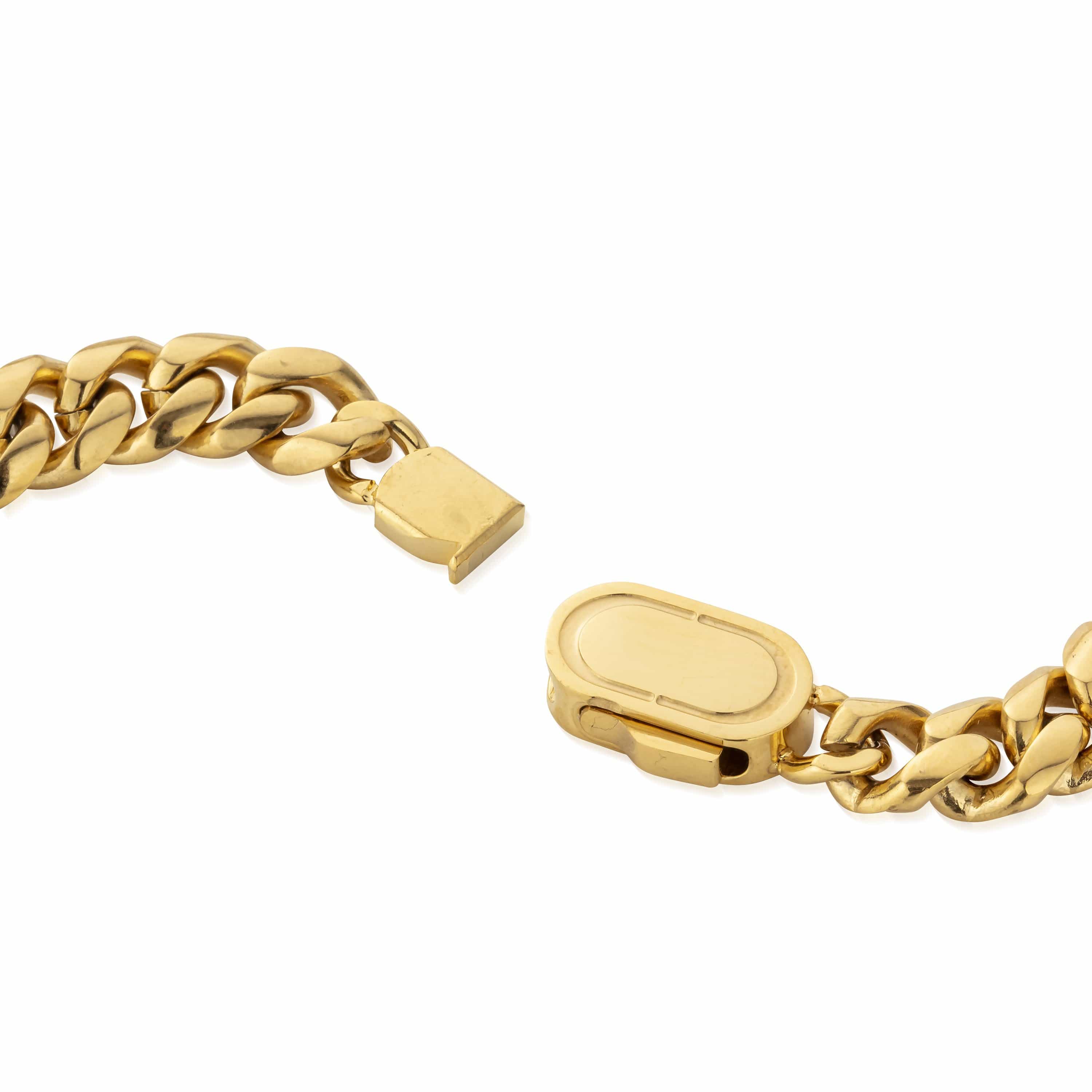 Cuban Bracelet (Gold) 8mm